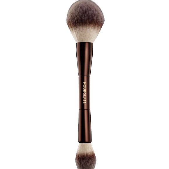 $21 OFF  ✅ Hourglass VEIL POWDER BRUSH Double Ended (Dual-Sided) ✨ NEW IN BOX - Picture 2 of 12